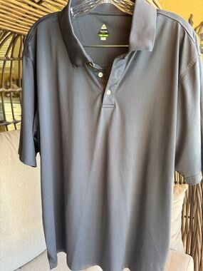 bolle Men's Charcoal Gray Polo - Short Sleeve Performance